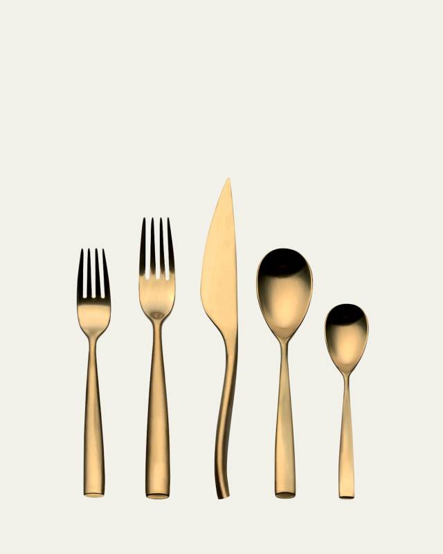 Arte Oro Ice 5-Piece Flatware Set